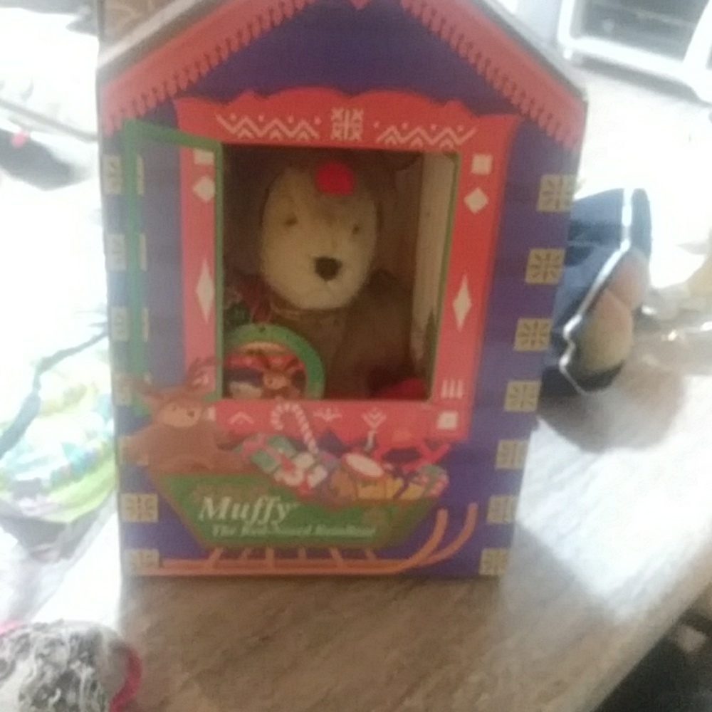 Muffy the red nosed reindeer